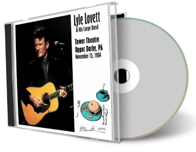 Artwork Cover of Lyle Lovett 1994-11-15 CD Upper Darby Soundboard