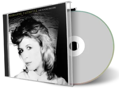 Artwork Cover of Marianne Faithfull 1990-04-09 CD New Orleans Soundboard