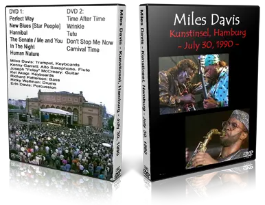 Artwork Cover of Miles Davis 1990-07-30 DVD Hamburg Proshot