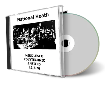 Artwork Cover of National Health 1976-02-26 CD Enfield Soundboard