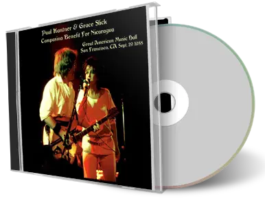 Artwork Cover of Paul Kantner and Grace Slick 1988-09-29 CD San Francisco Audience