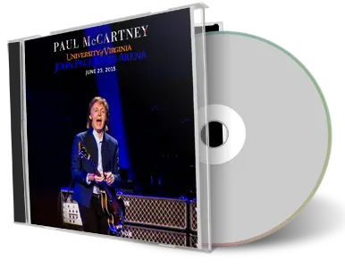 Artwork Cover of Paul McCartney 2015-06-23 CD Charlottesville Audience