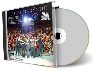 Artwork Cover of Queensryche 2014-07-19 CD Waukesha Audience