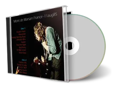 Artwork Cover of Rory Gallagher 1985-08-11 CD Mont de Marsan Audience