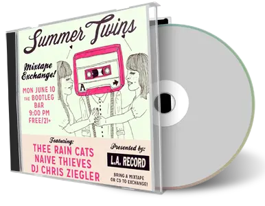 Artwork Cover of Summer Twins 2013-06-10 CD Los Angeles Audience