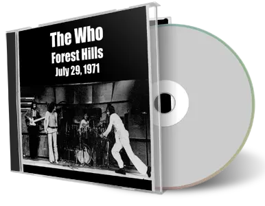 Artwork Cover of The Who 1971-07-29 CD Flushing Audience
