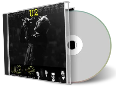 Artwork Cover of U2 2015-07-06 CD Toronto Audience