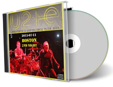 Artwork Cover of U2 2015-07-11 CD Boston Audience