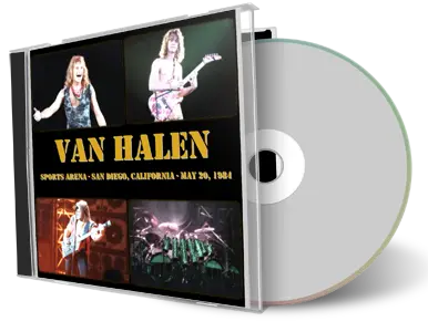 Artwork Cover of Van Halen 1984-05-20 CD San Diego Audience
