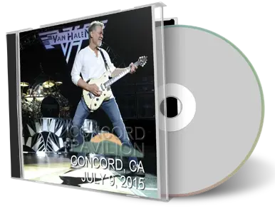 Artwork Cover of Van Halen 2015-07-09 CD Concord Audience