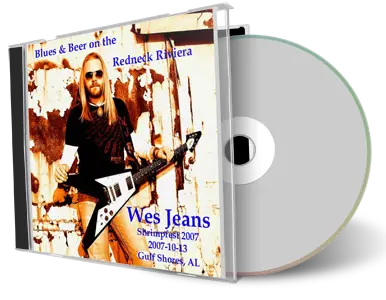 Artwork Cover of Wes Jeans 2007-10-13 CD Gulf Shores Audience