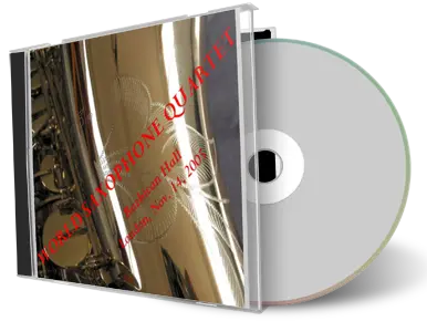 Artwork Cover of World Saxophone 2005-11-14 CD Barbican Hall Soundboard