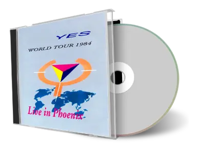 Artwork Cover of Yes 1984-03-22 CD Phoenix Soundboard