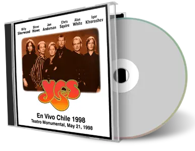 Artwork Cover of Yes 1998-05-21 CD Santiago de Chile Soundboard