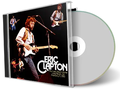 Artwork Cover of Eric Clapton 1983-02-09 CD Long Beach Audience