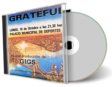 Artwork Cover of Grateful Dead 1981-10-19 CD Barcelona Soundboard