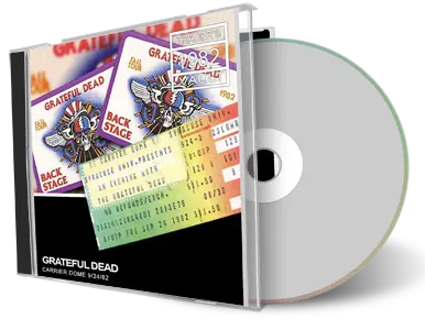 Artwork Cover of Grateful Dead 1982-09-24 CD Syracuse Soundboard