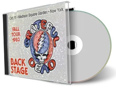 Artwork Cover of Grateful Dead 1983-10-11 CD New York City Soundboard