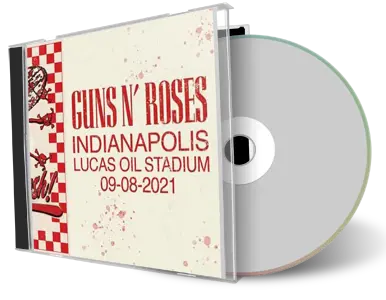 Artwork Cover of Guns N Roses 2021-09-08 CD Indianapolis Audience