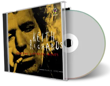Artwork Cover of Keith Richards 1992-12-07 CD Paris Audience