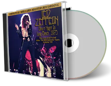 Artwork Cover of Led Zeppelin 1975-03-12 CD Long Beach Audience