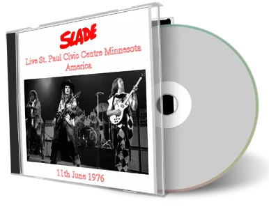 Artwork Cover of Slade 1976-06-11 CD St Paul Audience