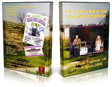 Artwork Cover of Big Brother And The Holding Company 2006-08-27 DVD Chepstow Audience