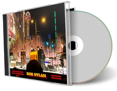 Artwork Cover of Bob Dylan 2021-11-30 CD Philadelphia Audience