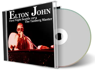 Artwork Cover of Elton John 1974-10-12 CD Seattle Audience