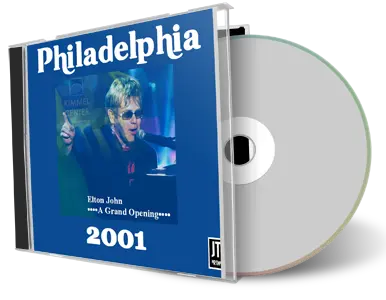 Artwork Cover of Elton John 2001-12-14 CD Philadelphia Soundboard