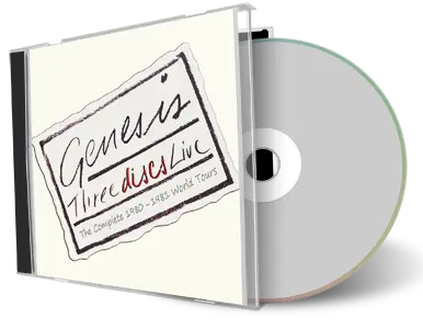 Artwork Cover of Genesis Compilation CD The Complete 1980 1981 World Tours Soundboard