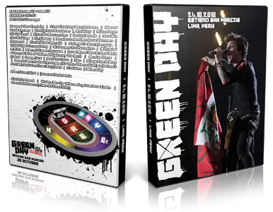 Artwork Cover of Green Day 2010-10-26 DVD Lima Audience