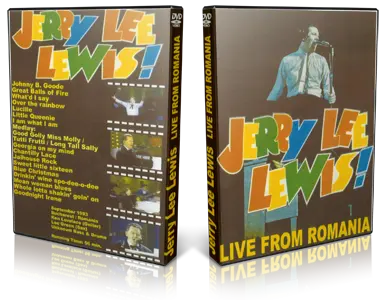 Artwork Cover of Jerry Lee Lewis 1993-09-03 DVD Brasov Proshot