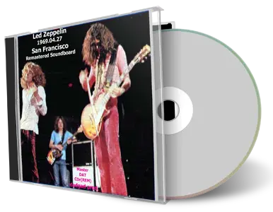 Artwork Cover of Led Zeppelin 1969-04-27 CD San Francisco Soundboard