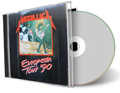 Artwork Cover of Metallica 1990-05-20 CD Leiden Audience