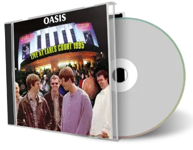 Artwork Cover of Oasis 1995-11-14 CD Nantes Audience