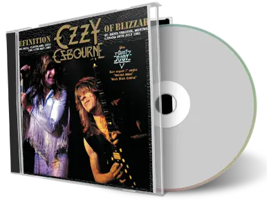 Artwork Cover of Ozzy Osbourne Compilation CD Definition Of Blizzard 1981 Soundboard