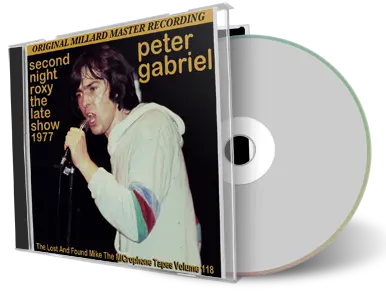 Artwork Cover of Peter Gabriel 1977-04-10 CD West Hollywood Audience