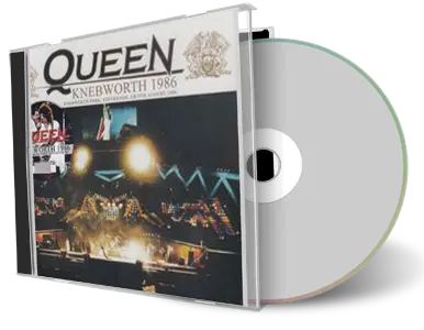 Artwork Cover of Queen 1986-08-09 CD Stevenage Audience