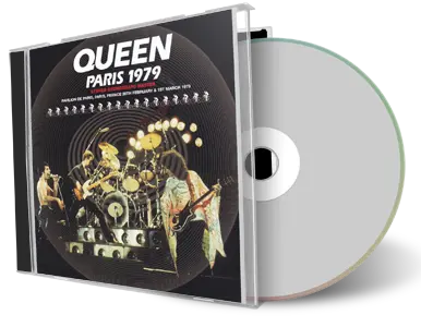 Artwork Cover of Queen Compilation CD Paris 1979 Soundboard