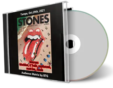 Artwork Cover of Rolling Stones 2021-10-29 CD Tampa Audience