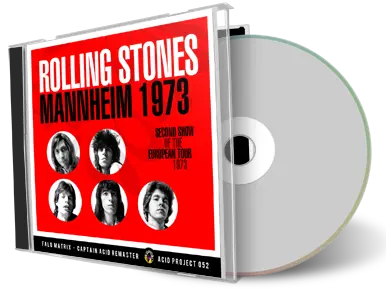 Artwork Cover of Rolling Stones Compilation CD Mannheim 1973 Audience