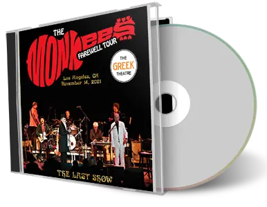 Artwork Cover of The Monkees 2021-11-14 CD Los Angeles Audience