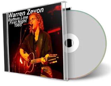 Artwork Cover of Warren Zevon 1985-05-06 CD New York City Audience