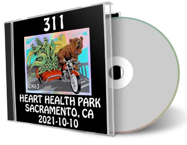 Artwork Cover of 311 2021-10-10 CD Sacramento Audience