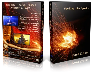 Artwork Cover of Marillion 1999-10-06 DVD Paris Proshot