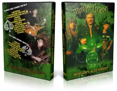 Artwork Cover of Motorhead 1997-08-15 DVD Budapest Proshot