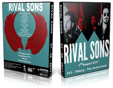 Artwork Cover of Rival Sons 2017-08-01 DVD Tilburg Audience