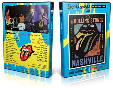 Artwork Cover of Rolling Stones 2021-10-09 DVD Nashville Audience
