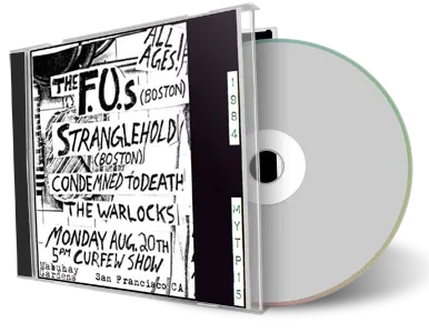 Artwork Cover of Fus 1984-08-20 CD San Francisco Soundboard